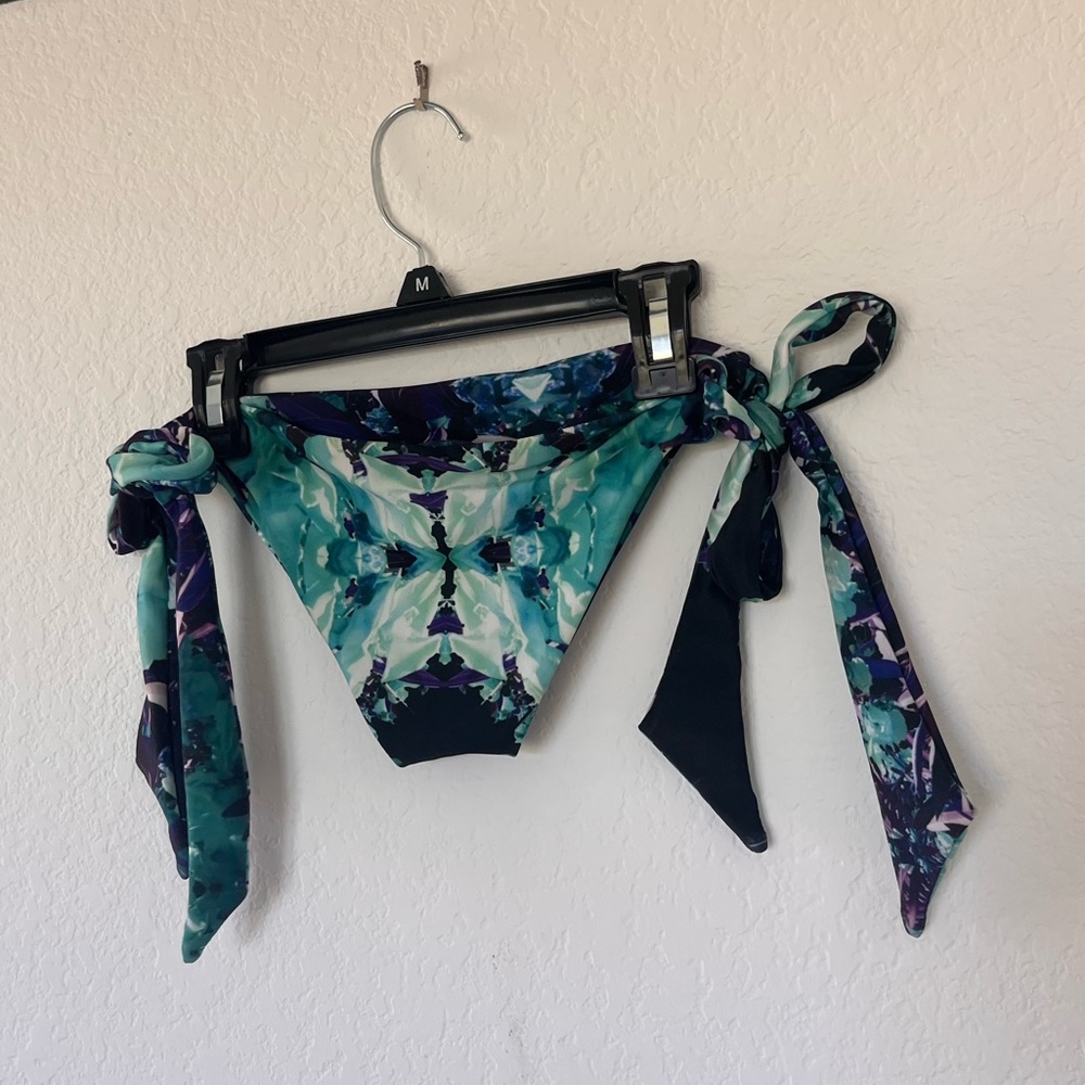 Beach riot Black/green/purple swim bottoms